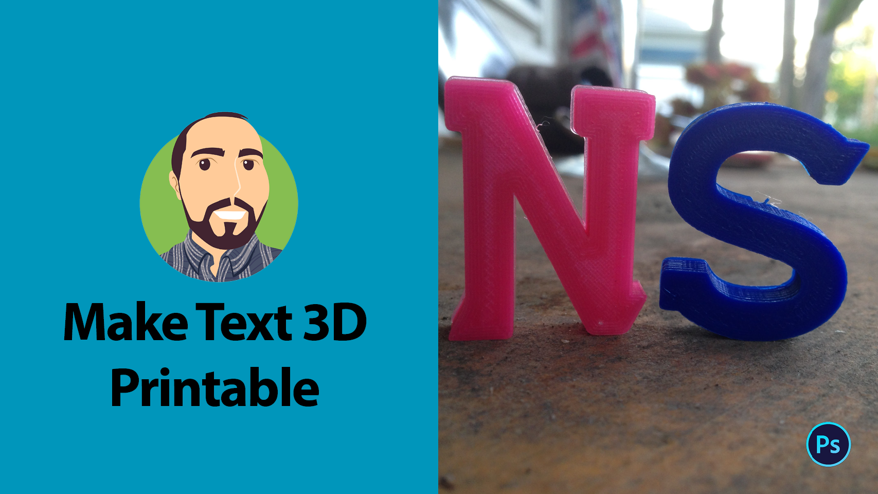 Read more about the article Make 3D Printable Text In Photoshop